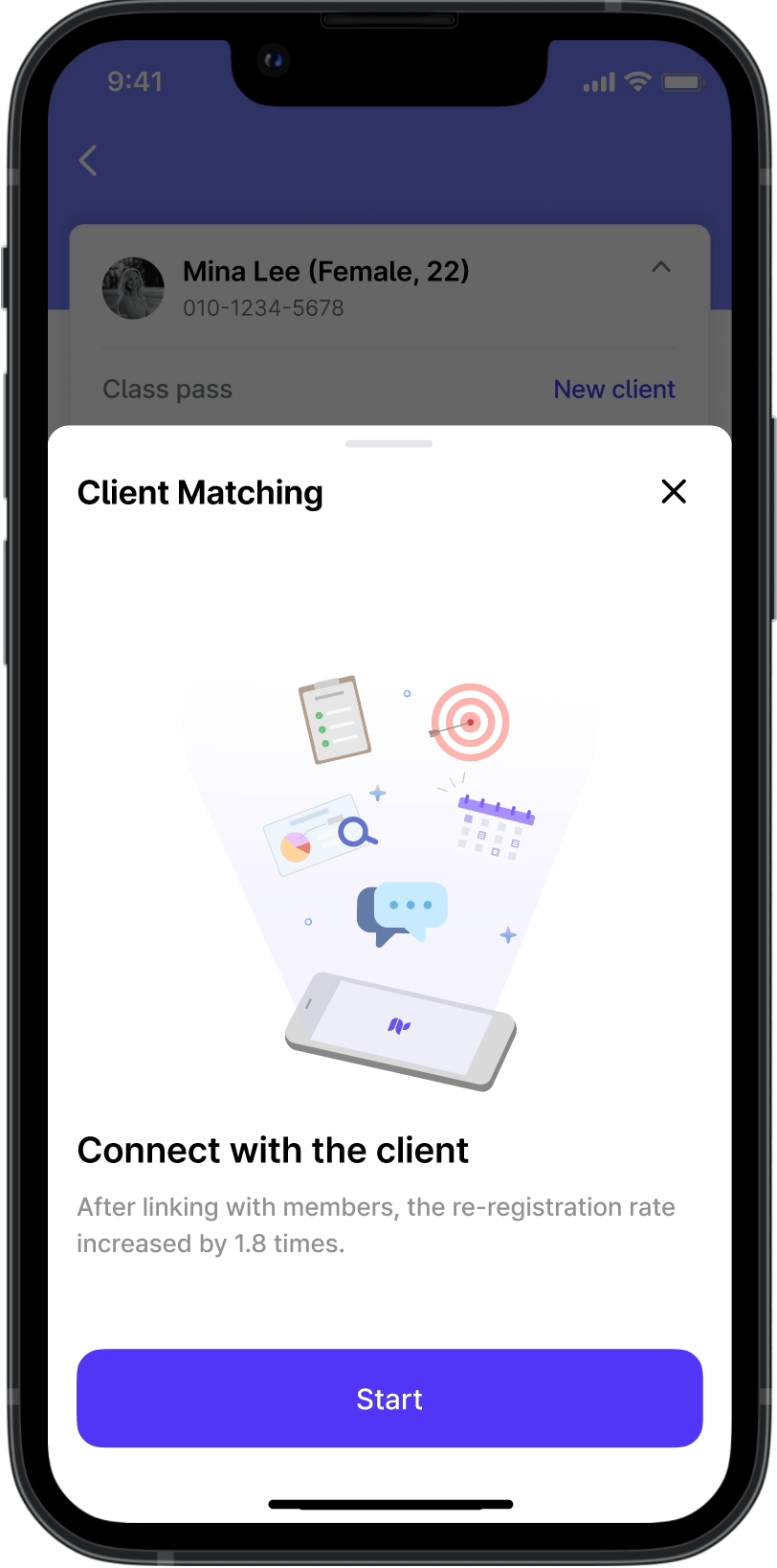 Client matching